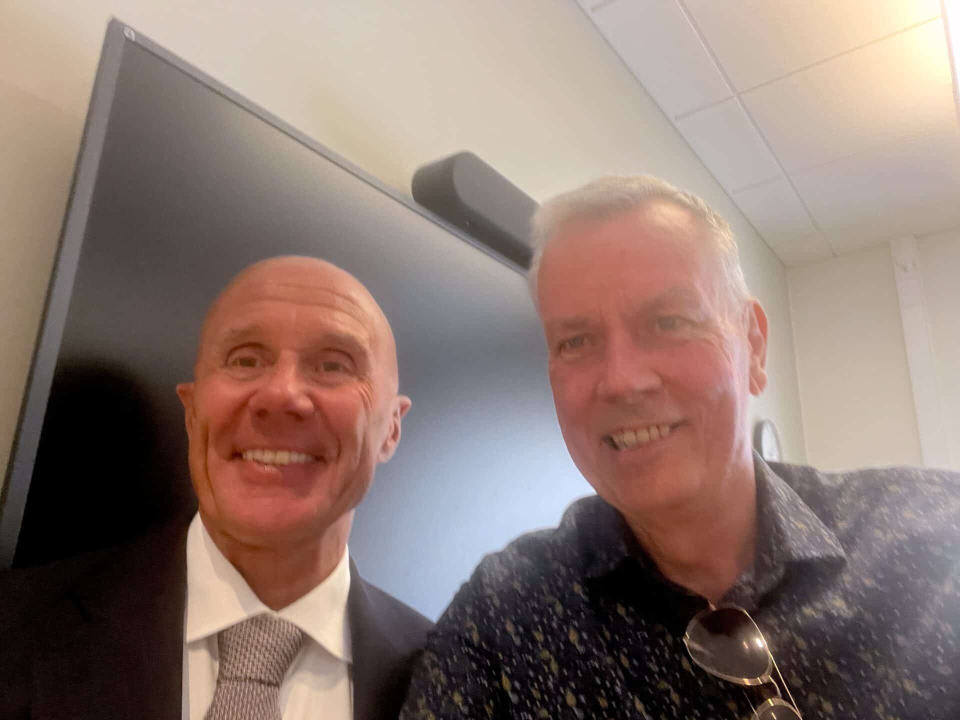 Mikael Arndt och Kurt Ståhl säljseminarium