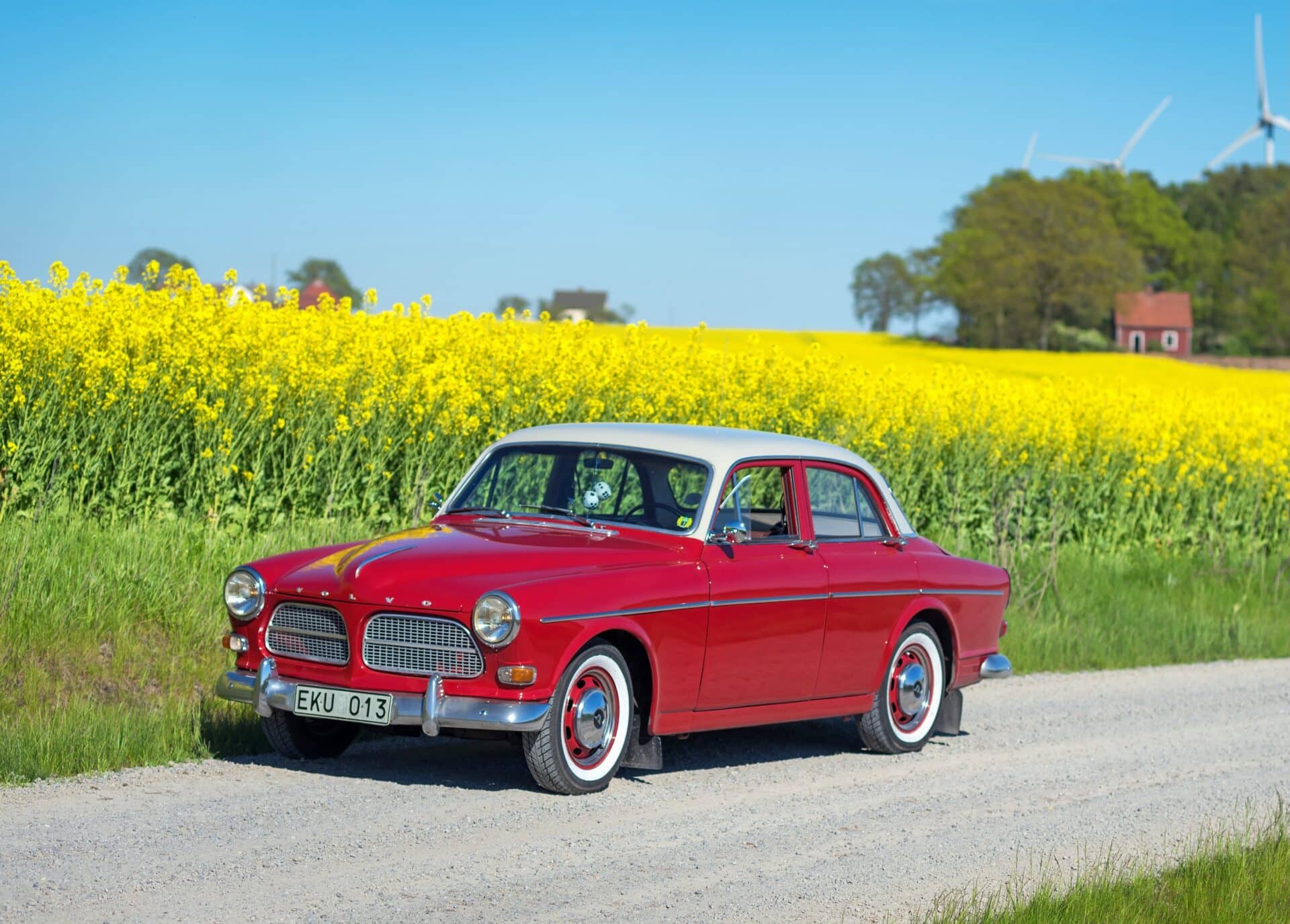 Volvo Amazon med trepunktsbälte